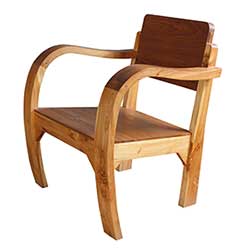 Stuhl aus Massivholz